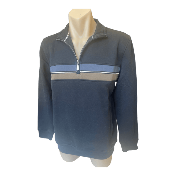 Back Bay 1/4 Zip Panel Front Fleece Top G580122 - Ronald King