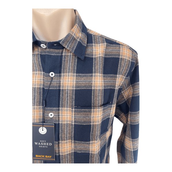 Back Bay Brushed Cotton Soft Touch Shirt G580213 - Ronald King