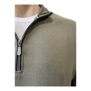 Back Bay French Rib Peach Finish 1/4 Zip Top G560110 - Ronald King