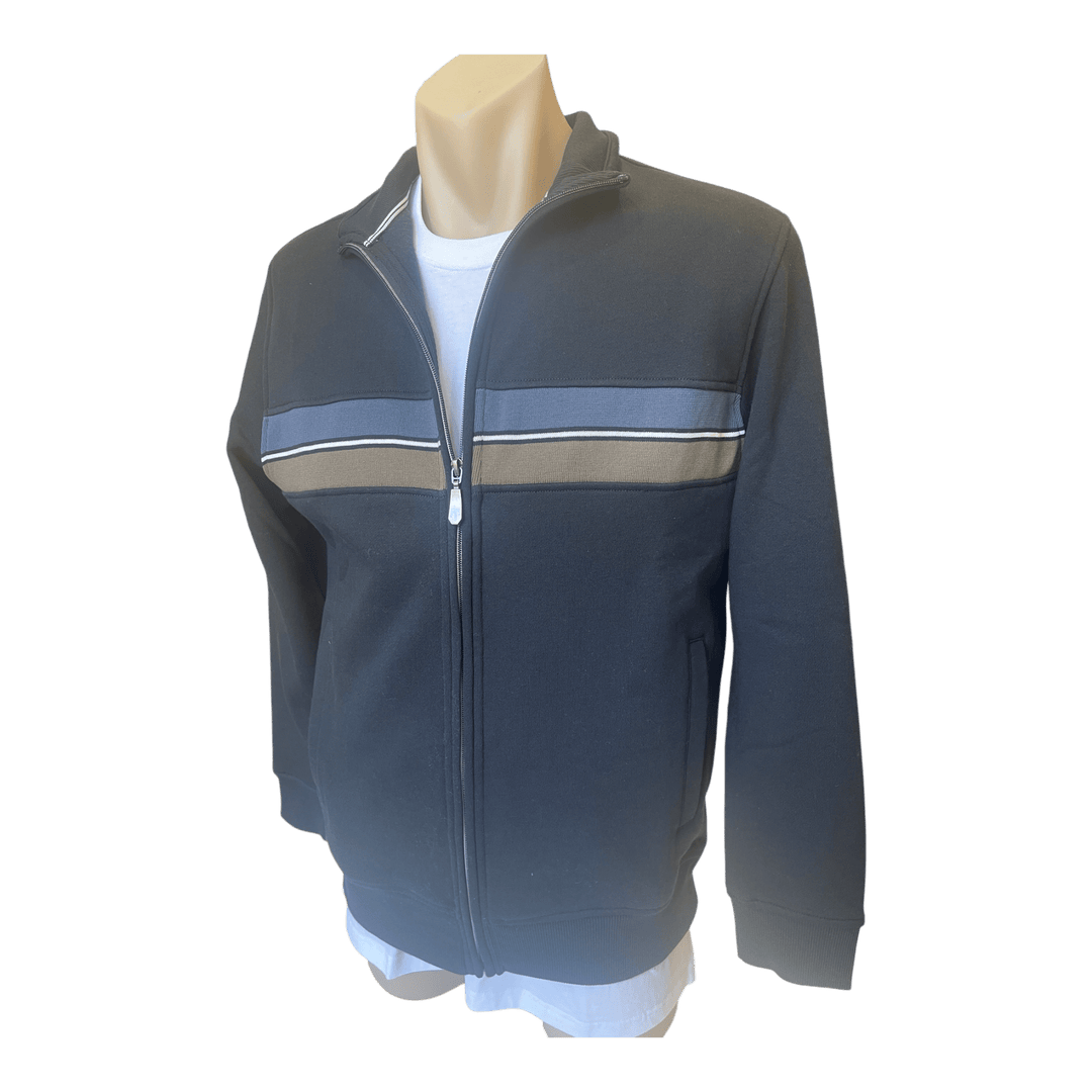 Back Bay Full Zip Panel Front Fleece Top G580123 - Ronald King