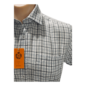 Back Bay Linen Short Sleeve Shirt G280222 - Ronald King