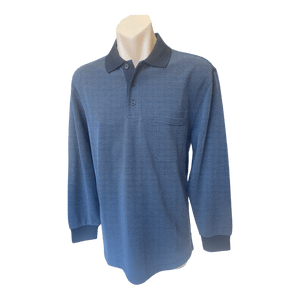 Back Bay Long Sleeve Polo G580124 - Ronald King