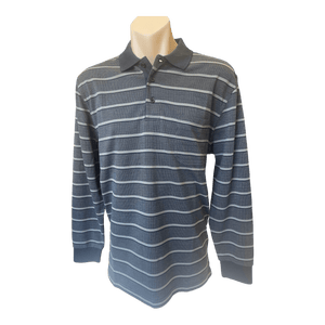 Back Bay Long Sleeve Polo G580125 - Ronald King