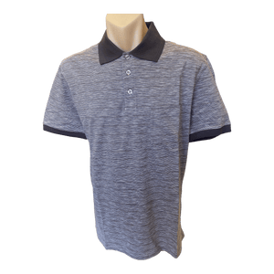 Back Bay Mercerised Cotton Slub Stripe Polo G680104 - Ronald King