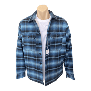 Back Bay Sherpa Lined Shirt Jacket (Shacket) G580351 - Ronald King