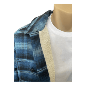 Back Bay Sherpa Lined Shirt Jacket (Shacket) G580351 - Ronald King