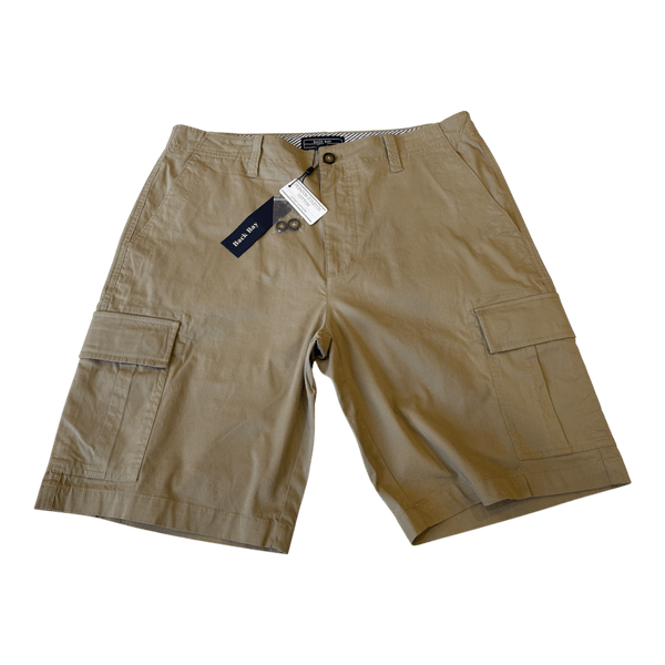 Back Bay Stretch Cotton Bedford Cargo Short G860312 - Ronald King