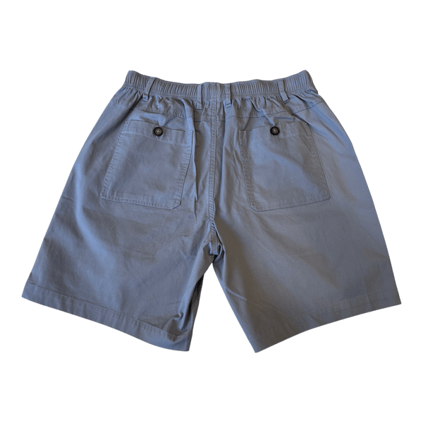 Back Bay Stretch Cotton bedford Elastic Waist Short G460301 - Ronald King