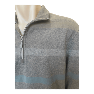 Back Bay Textured Jacquard Stripe Top G580108 - Ronald King