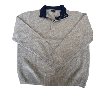 Berlin 1/4 Zip Lambswool Pullover LW15 - Ronald King