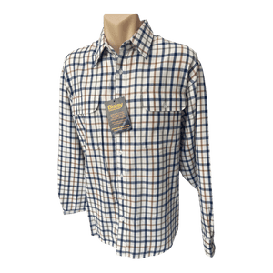 Bisley Brushed Twill Check Long Sleeve Shirt BS70424W - Ronald King