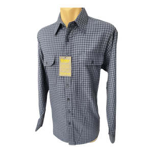 Bisley Brushed Twill Check Long Sleeve Shirt BS70431W - Ronald King