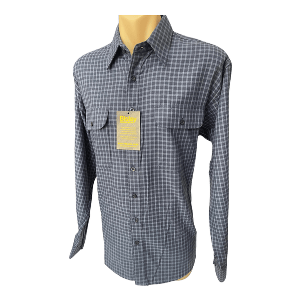 Bisley Brushed Twill Check Long Sleeve Shirt BS70431W - Ronald King