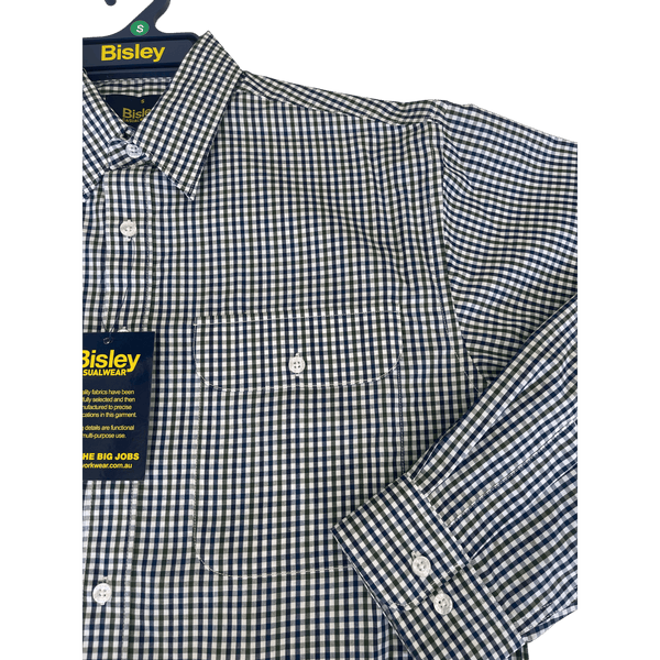 Bisley Easy Care Check Long Sleeve Shirt BS70411 - Ronald King