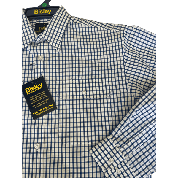 Bisley Easy Care Check Long Sleeve Shirt BS70417 - Ronald King