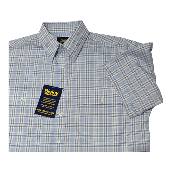 Bisley Medium Check S/S Shirt BS20333 - Ronald King