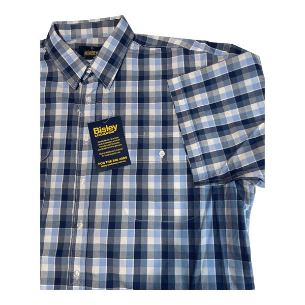 Bisley Medium Check S/S Shirt BS20335 - Ronald King