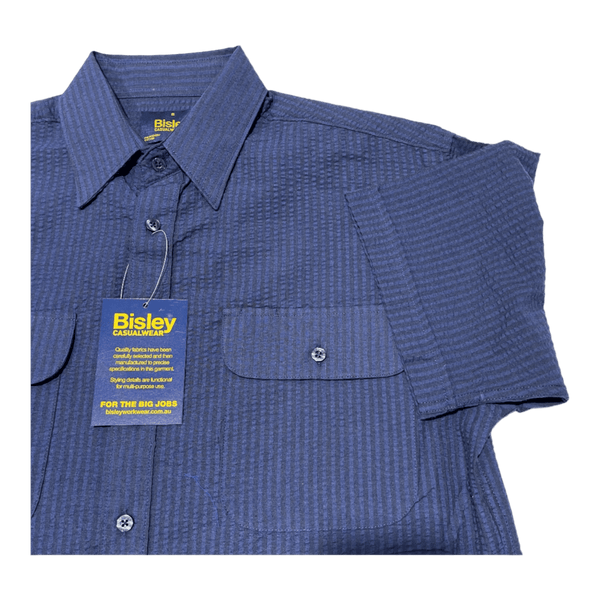 Bisley Seersucker S/S Shirt BS20322 - Ronald King