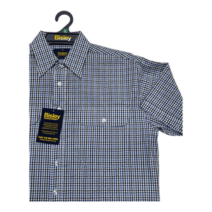 Bisley Short Sleeve Seersucker Check Shirt BS20383 - Ronald King