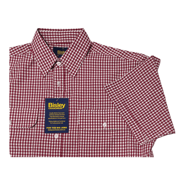 Bisley Small Check S/S Shirt BS20330 - Ronald King