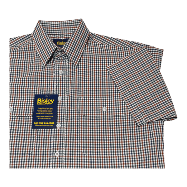 Bisley Small Check S/S Shirt BS20332 - Ronald King