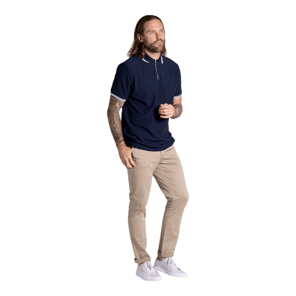 Blackwood Doug Zip Polo PO0605 - Ronald King