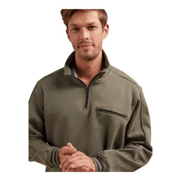 Breakaway Kyler Half Zip Snowy Mt Fleece 62270 - Ronald King