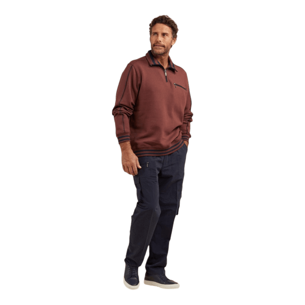 Breakaway Kyler Half Zip Snowy Mt Fleece 62270 - Ronald King