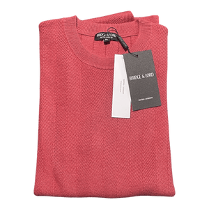 Bridge and Lord Patterned Crew Neck Pullover BL6502 - Ronald King