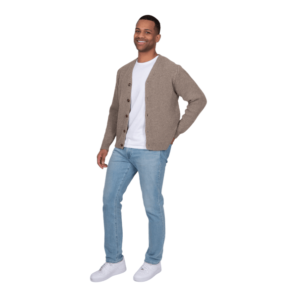 Bridge and Lord Ribbed Cardigan BL5546 - Ronald King