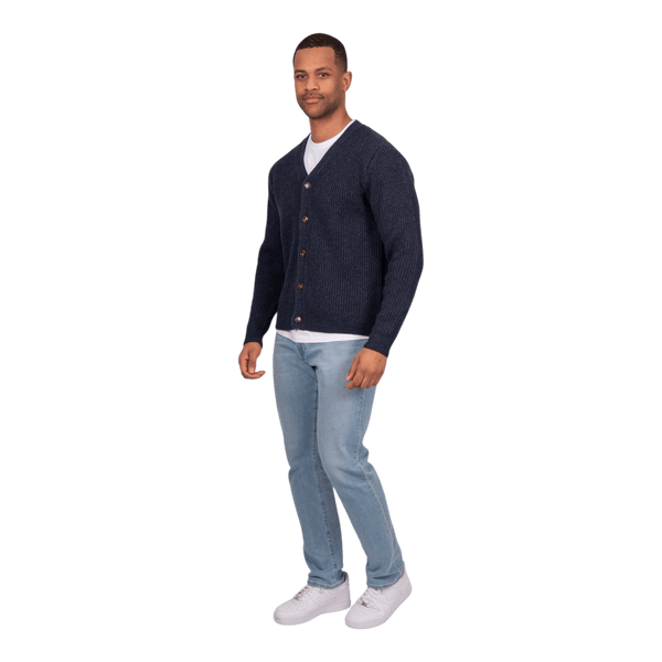 Bridge and Lord Ribbed Cardigan BL5546 - Ronald King