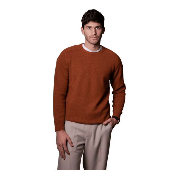 Bridge and Lord Saddle Shoulder Crew Neck Pullover BL6517 - Ronald King