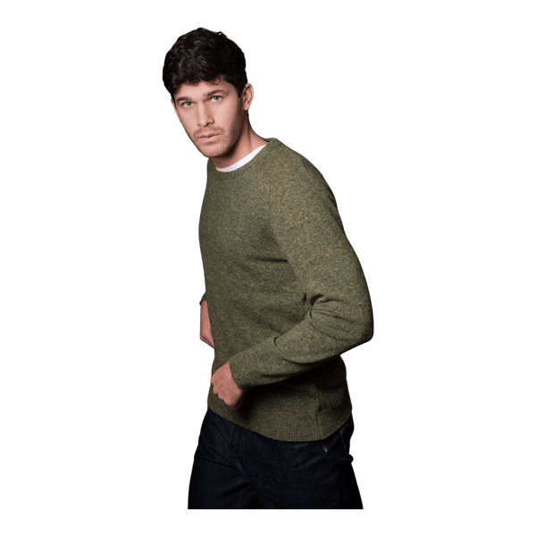 Bridge and Lord Saddle Shoulder Crew Neck Pullover BL6517A - Ronald King