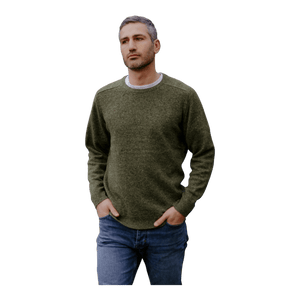 Bridge and Lord Saddle Shoulder Crew Neck Pullover BL6517A - Ronald King