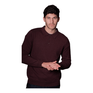 Bridge and Lord Stripe Button Collar Wool/Cashmere Pullover BL6501 - Ronald King