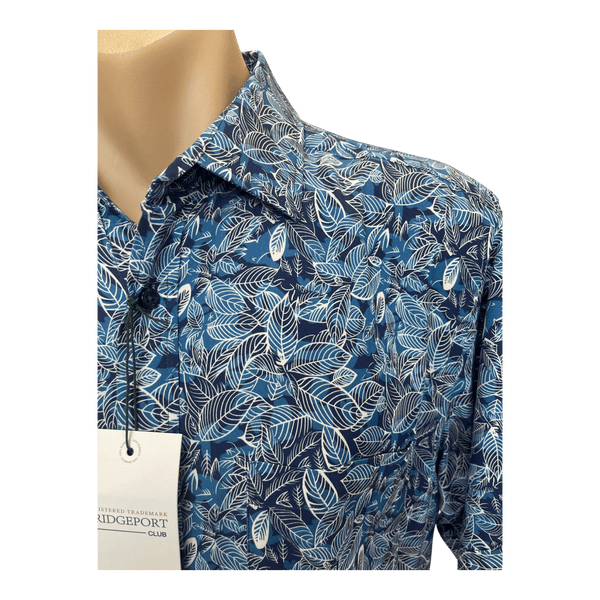 Bridgeport Bamboo Short Sleeve Print Shirt B2548 - Ronald King