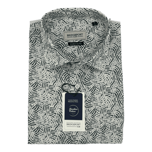 Bridgeport Bamboo/Cotton Luxury Touch Short Sleeve Shirt B2662 - Ronald King
