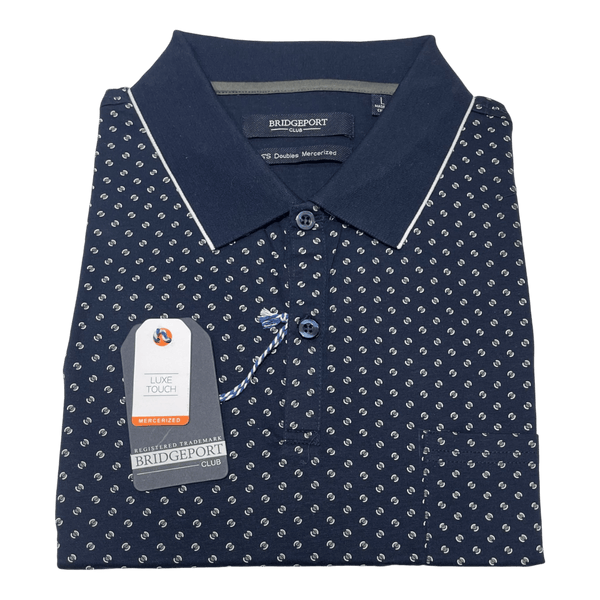 Bridgeport Lux Touch Mercerized Cotton Polo B2436 - Ronald King