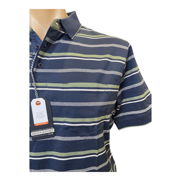 Bridgeport Luxe Touch Mercerized Cotton Polo B2564 - Ronald King