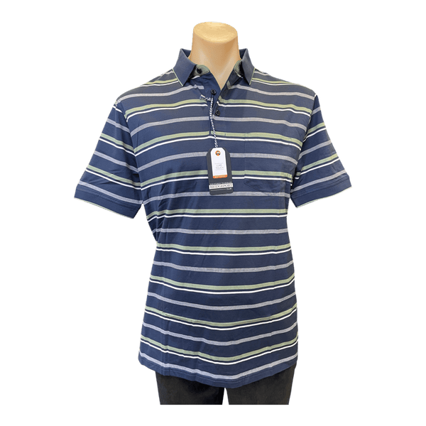 Bridgeport Luxe Touch Mercerized Cotton Polo B2564 - Ronald King