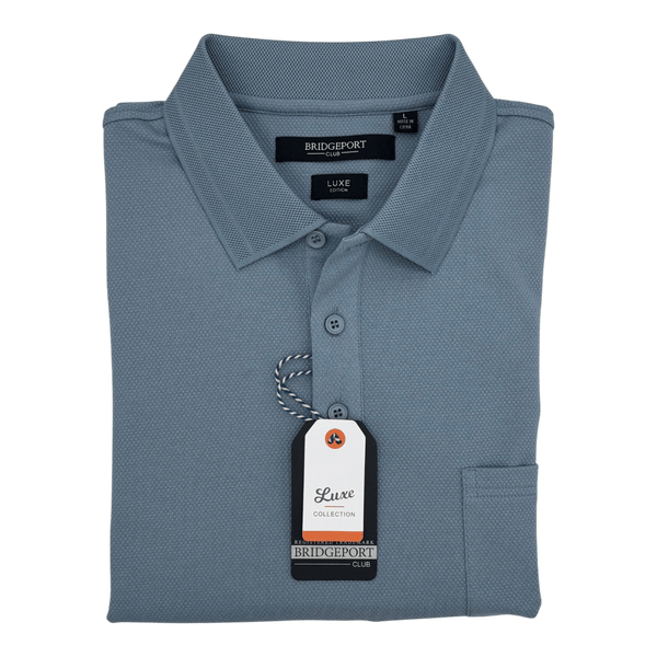 Bridgeport Luxe Touch Stretch Polo B2694 - Ronald King
