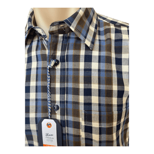 Bridgeport Pure Cotton Woven Long Sleeve Shirt B6270 - Ronald King