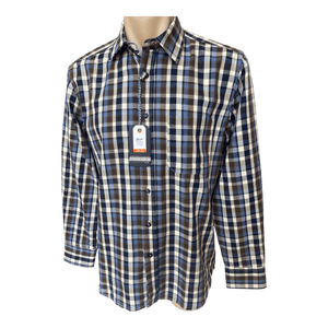 Bridgeport Pure Cotton Woven Long Sleeve Shirt B6270 - Ronald King