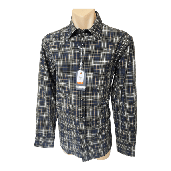 Bridgeport Pure Cotton Woven Long Sleeve Shirt B6272 - Ronald King