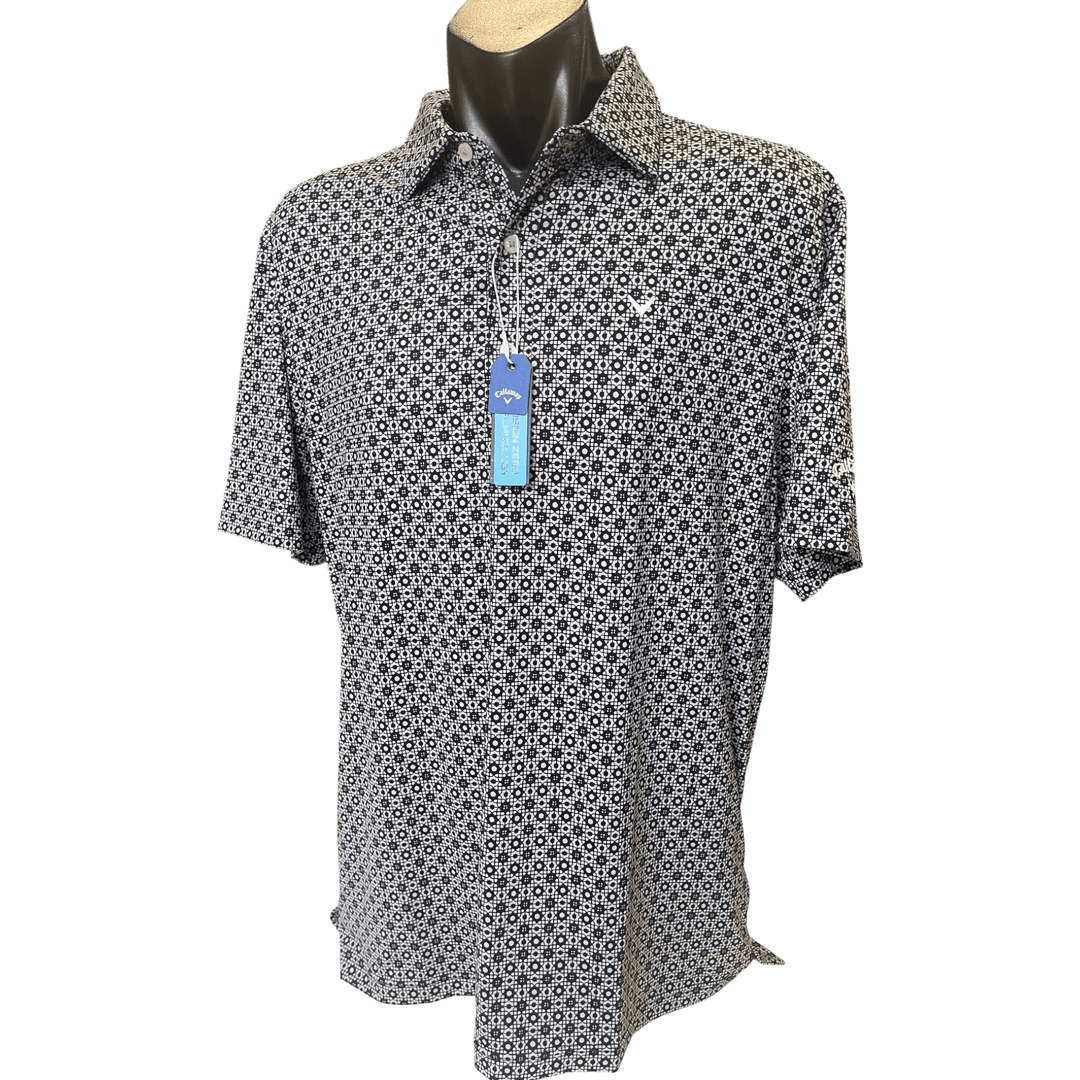 Callaway Riviera Print Polo - Ronald King