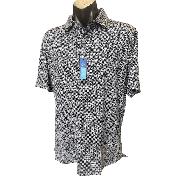 Callaway Riviera Print Polo - Ronald King