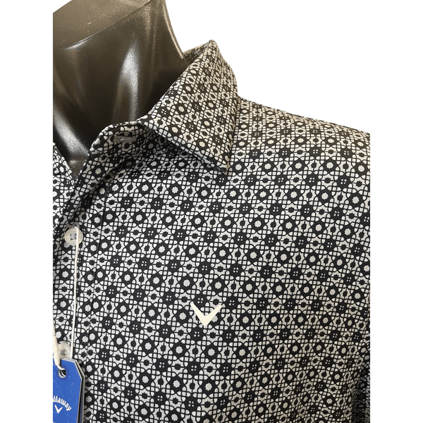 Callaway Riviera Print Polo - Ronald King