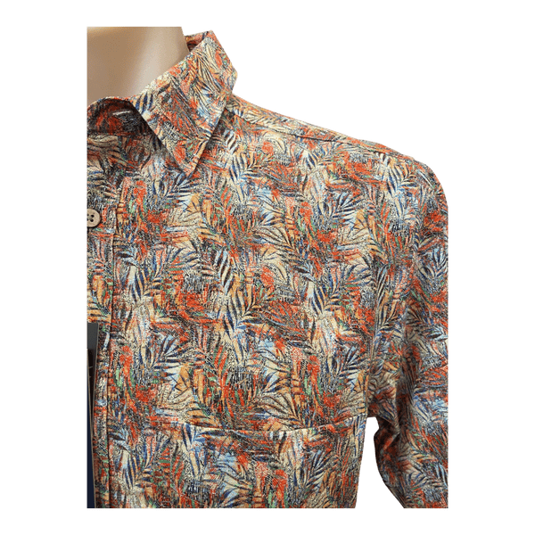 Cipollini Gold Bamboo Short Sleeve Shirt 3503 - Ronald King