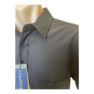 Cipollini Gold Short Sleeve Bamboo Blend Shirt 2311 - Ronald King