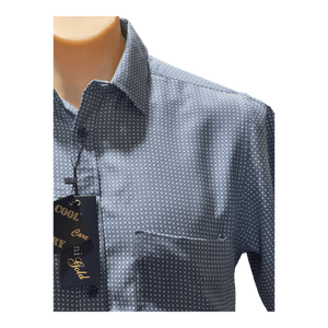 Cipollini Microfibre Print S/S Shirt 3640 - Ronald King